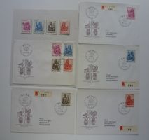 Evangelisten 1961 ++ 5 FDC`s und Postfrische Serie